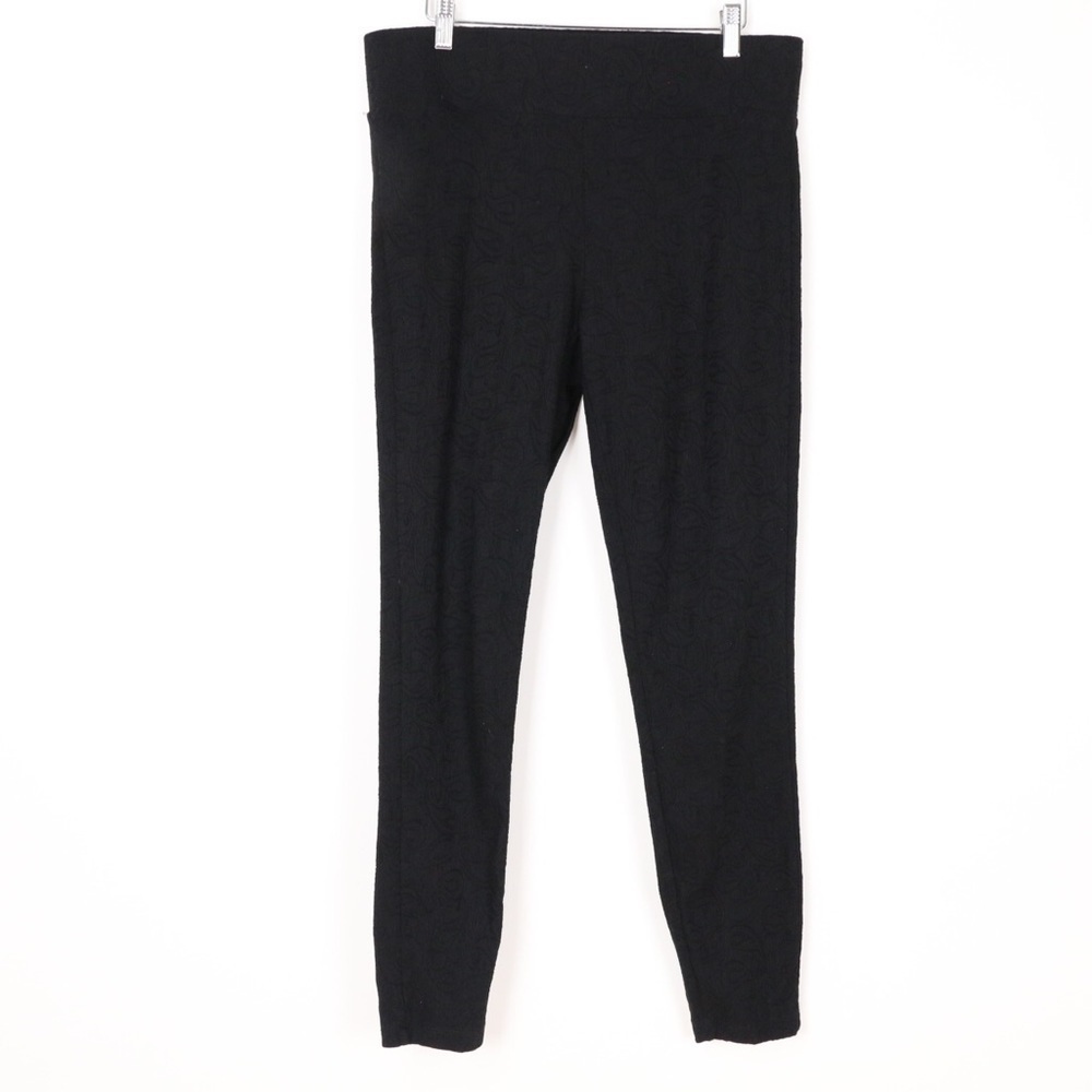 torrid Black Textured Leggings